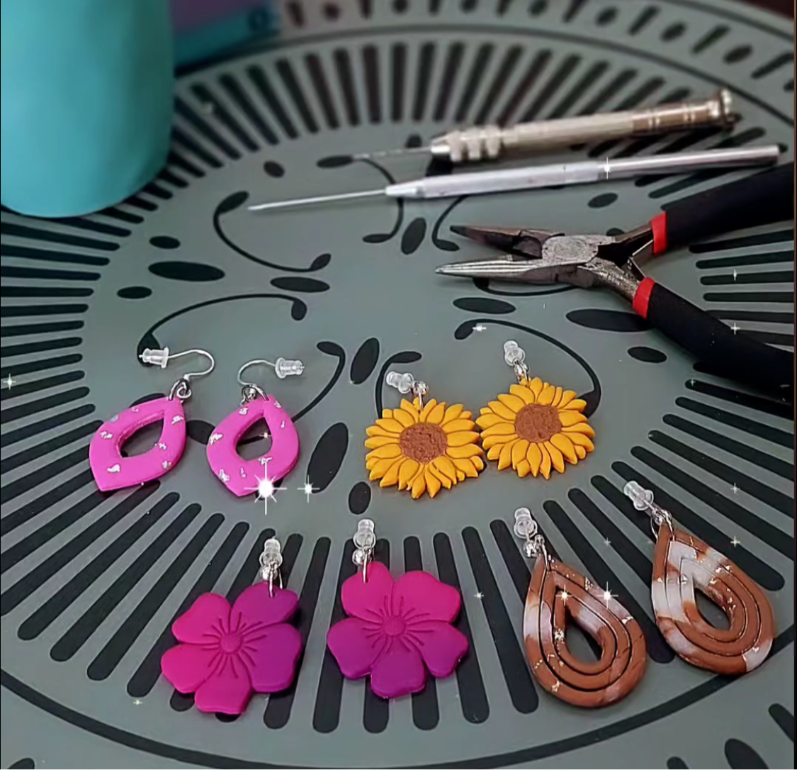 Workshop Polymerklei oorbellen maken