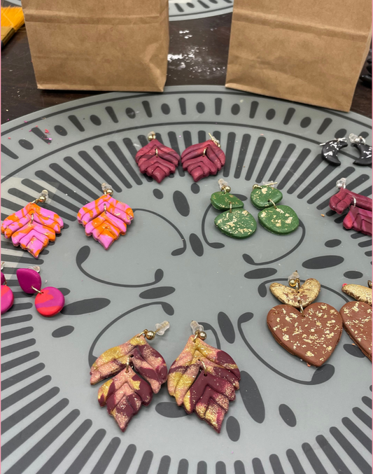 Workshop Polymerklei oorbellen maken
